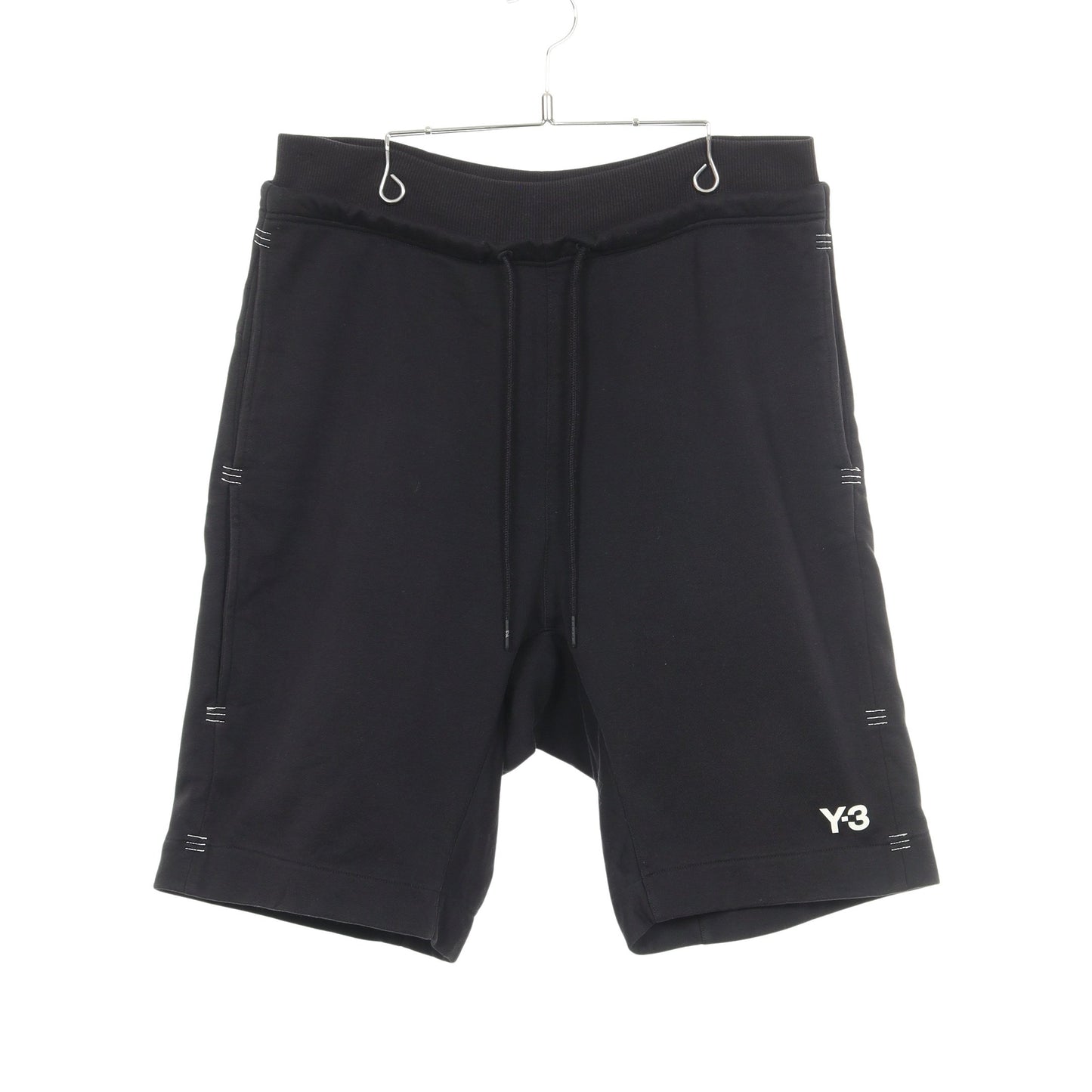 ロゴ ハーフ スウェットパンツ コットン ブラック ワイスリー ボトムス Y-3