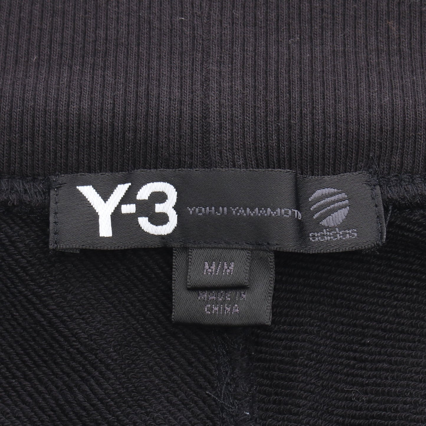 ロゴ ハーフ スウェットパンツ コットン ブラック ワイスリー ボトムス Y-3