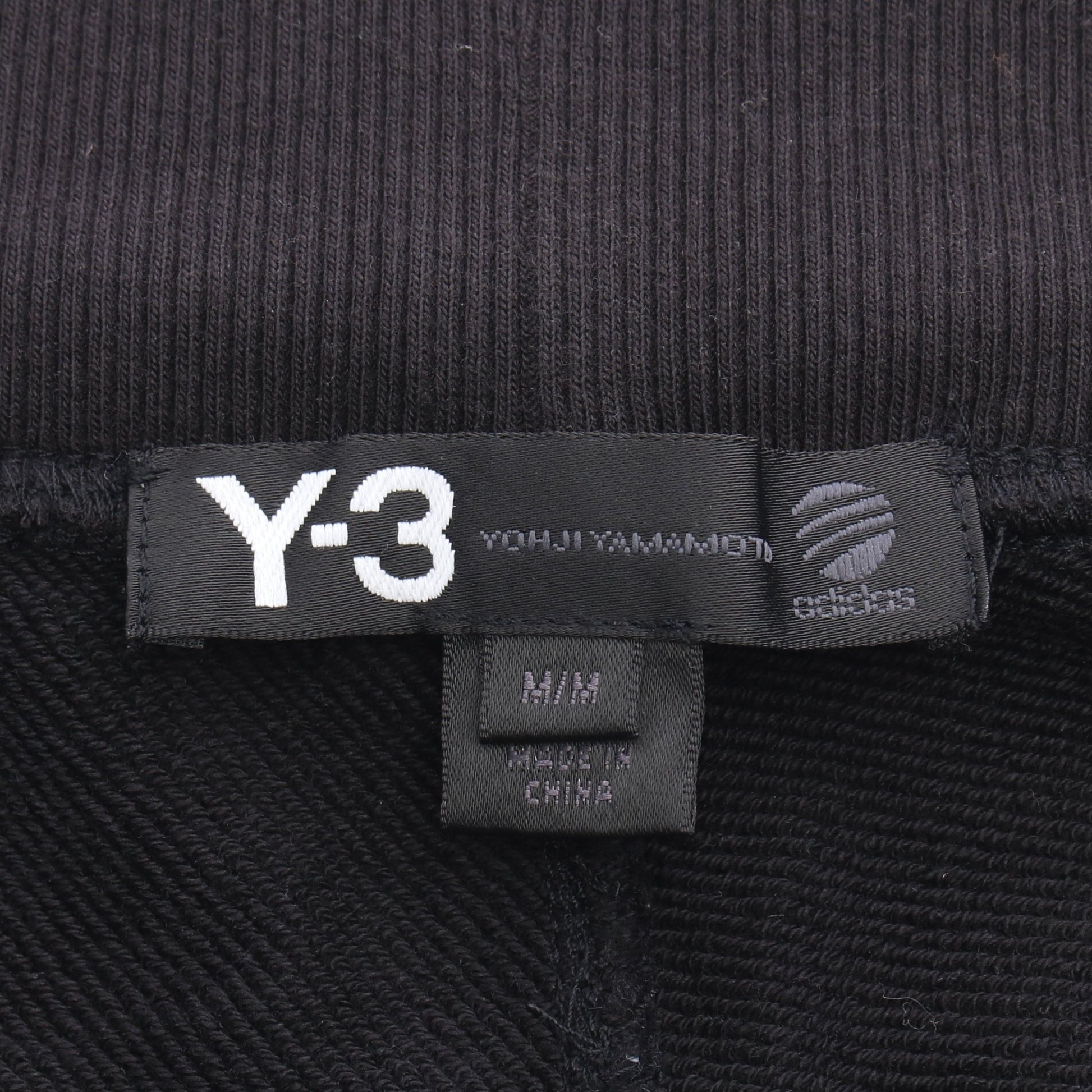 ロゴ ハーフ スウェットパンツ コットン ブラック ワイスリー ボトムス Y-3