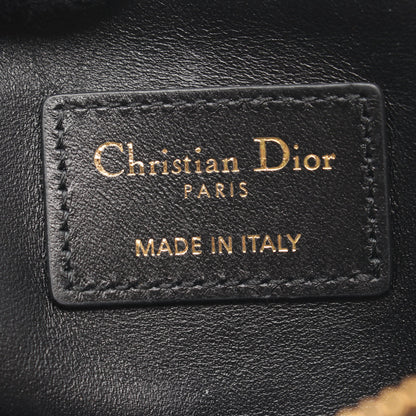 Caro Lavender ウォレット カナージュ コインケース レザー ブラック クリスチャンディオール 財布・小物 Christian Dior