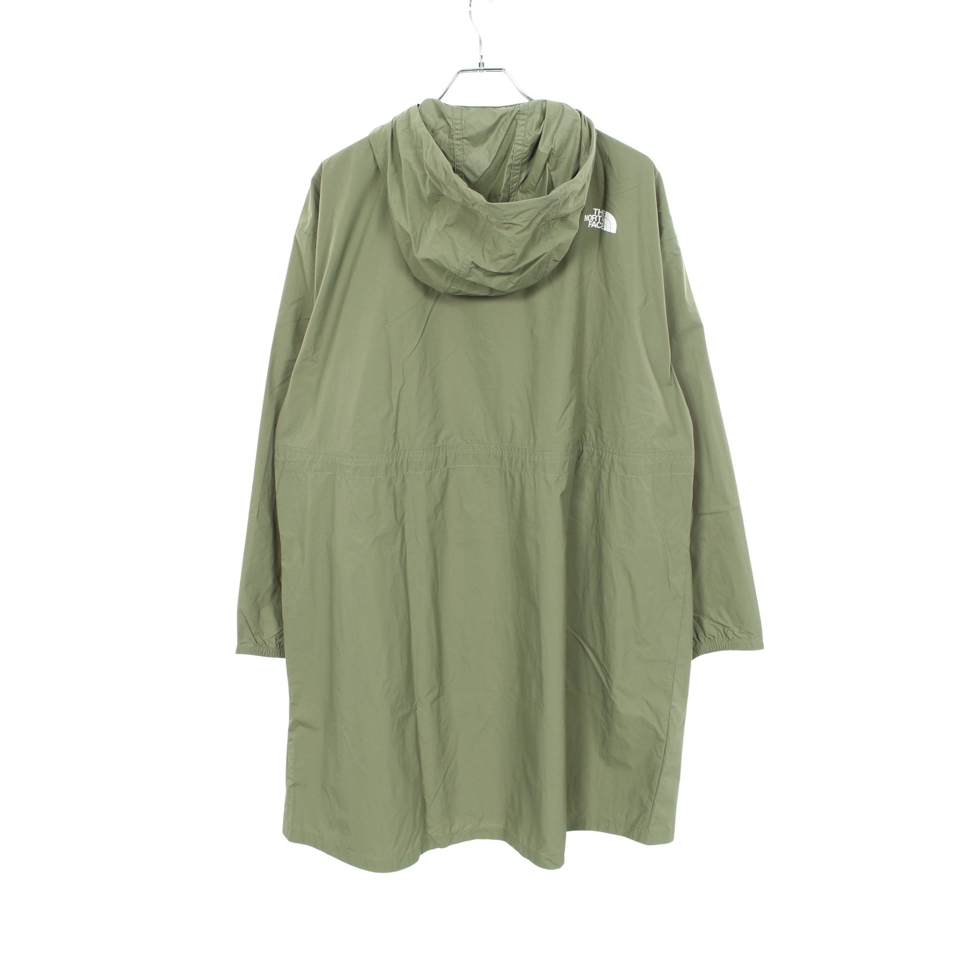 W'S CAMPER LT COAT フード付き ロングコート ナイロン カーキグリーン ザノースフェイス ホワイトレーベル アウター THE NORTH FACE WHITE LABEL