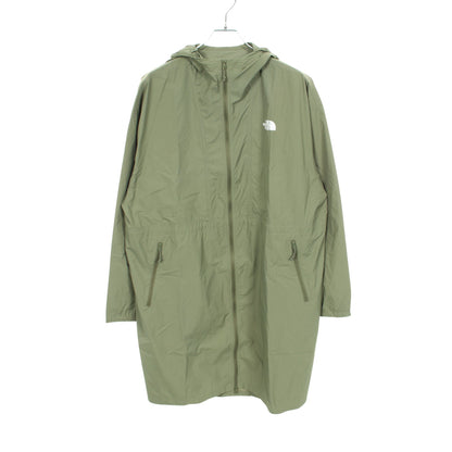 W'S CAMPER LT COAT フード付き ロングコート ナイロン カーキグリーン ザノースフェイス ホワイトレーベル アウター THE NORTH FACE WHITE LABEL