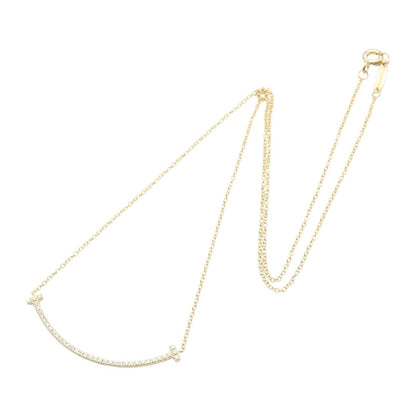 Tスマイル スモール ダイヤ ネックレス ネックレス K18YG ダイヤモンド イエローゴールド クリア ティファニー アクセサリー TIFFANY & Co.