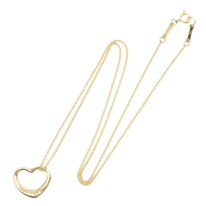 オープンハート ネックレス スモール ネックレス K18YG イエローゴールド ティファニー アクセサリー TIFFANY & Co.
