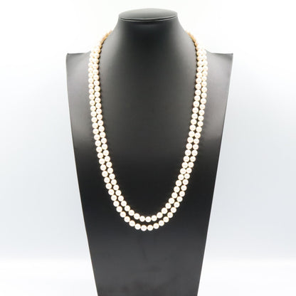 ロングパールネックレス ネックレス SV925 パール シルバー ホワイト タサキ アクセサリー TASAKI