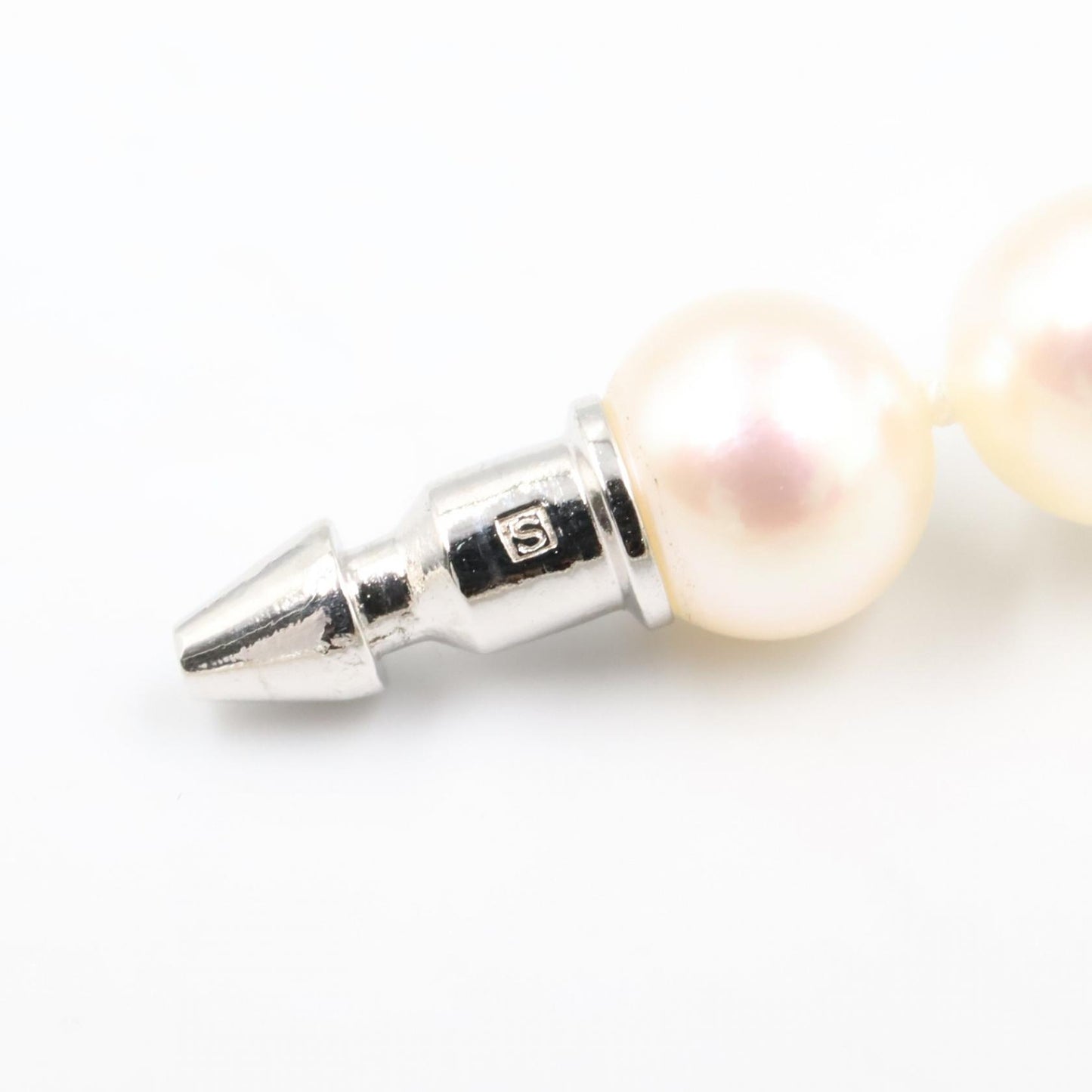 ロングパールネックレス ネックレス SV925 パール シルバー ホワイト タサキ アクセサリー TASAKI
