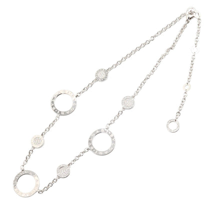 リソートワール ダイヤ ネックレス ネックレス K18WG ダイヤモンド ホワイトゴールド クリア ブルガリ アクセサリー BVLGARI