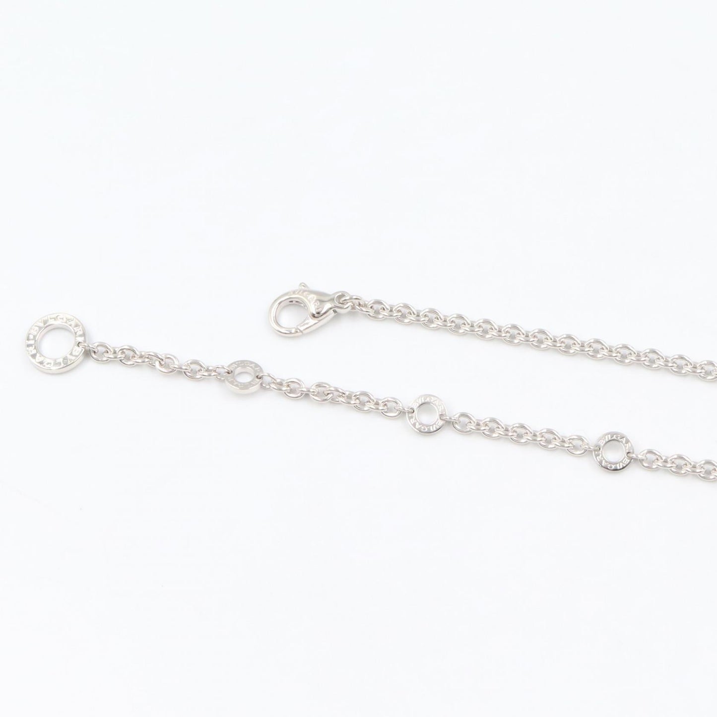 リソートワール ダイヤ ネックレス ネックレス K18WG ダイヤモンド ホワイトゴールド クリア ブルガリ アクセサリー BVLGARI