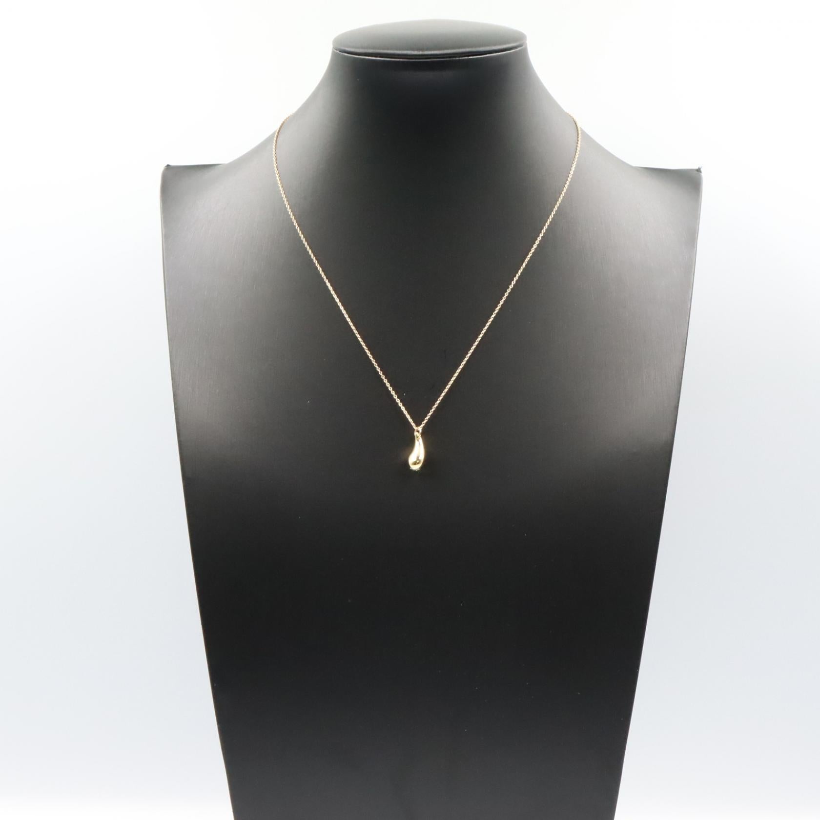 ティアドロ ネックレス ネックレス K18YG イエローゴールド ティファニー アクセサリー TIFFANY & Co.