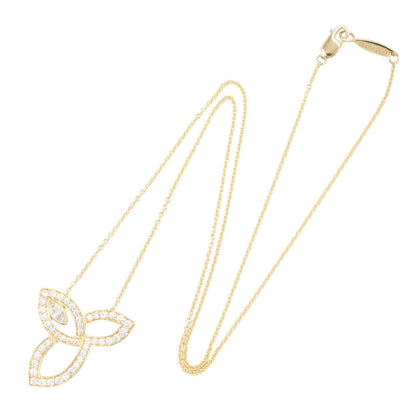 リリークラスター ダイヤ ネックレス ネックレス K18YG ダイヤモンド イエローゴールド クリア ハリーウィンストン アクセサリー Harry Winston