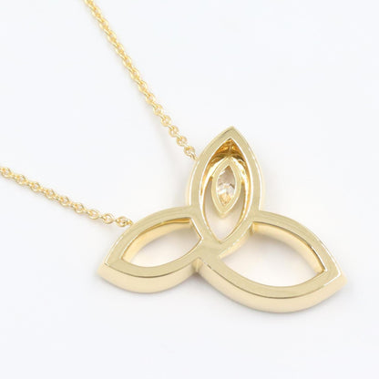 リリークラスター ダイヤ ネックレス ネックレス K18YG ダイヤモンド イエローゴールド クリア ハリーウィンストン アクセサリー Harry Winston