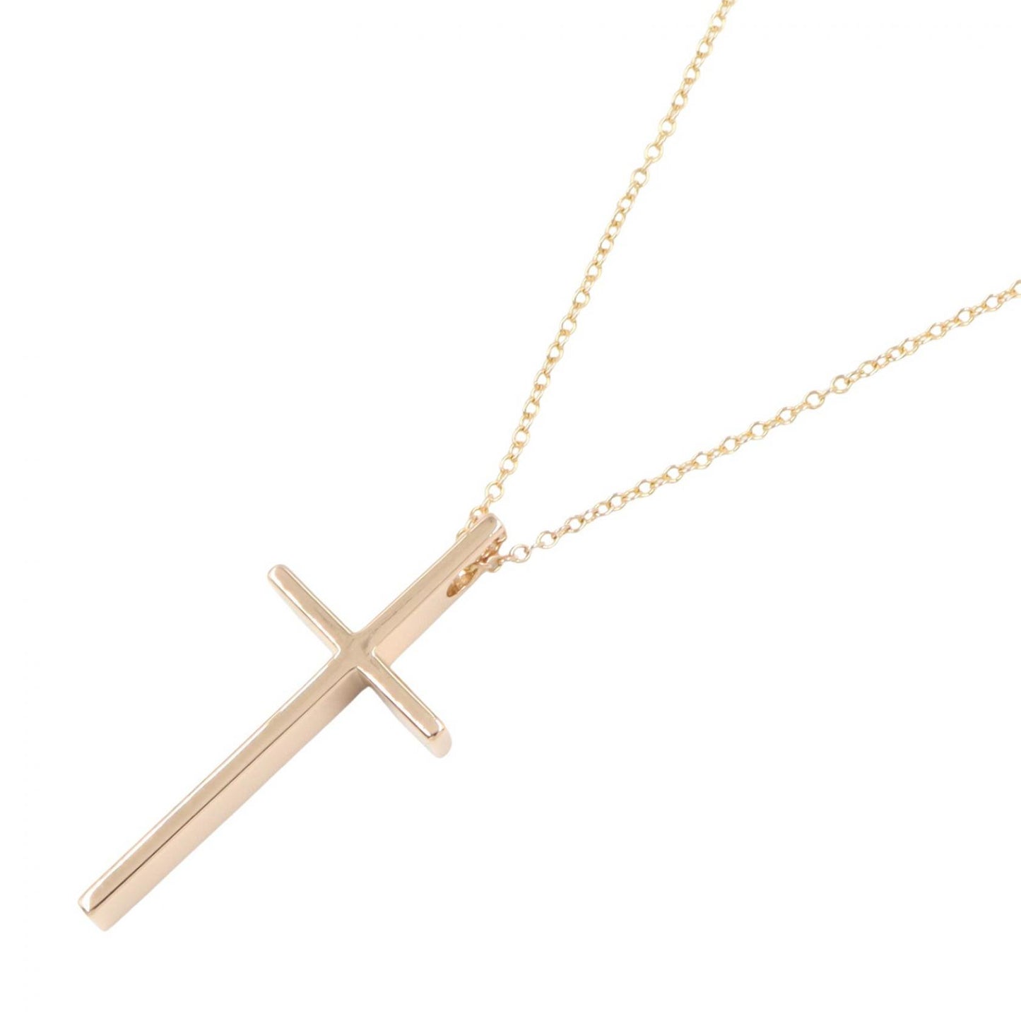 クロス ネックレス ネックレス K18PG ピンクゴールド ティファニー アクセサリー TIFFANY & Co.