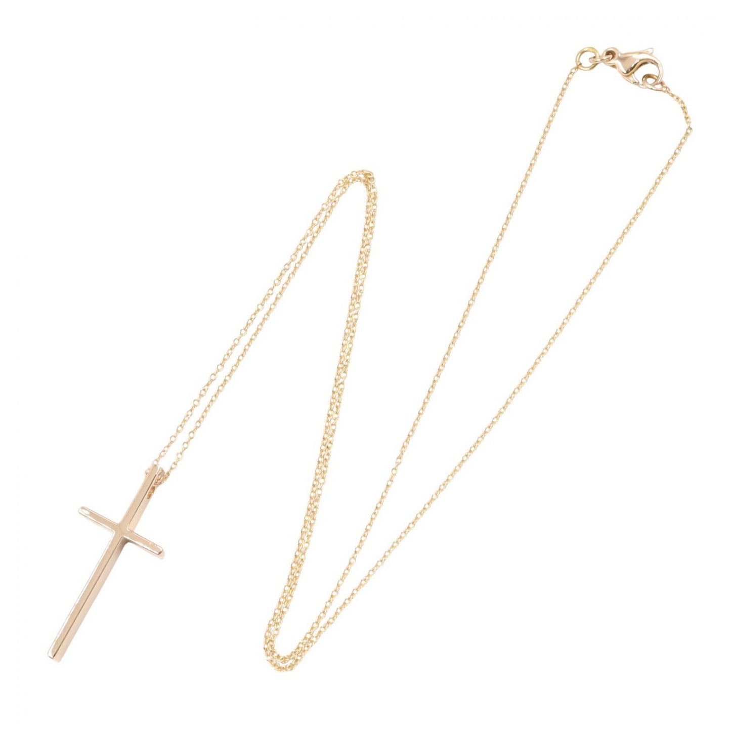 クロス ネックレス ネックレス K18PG ピンクゴールド ティファニー アクセサリー TIFFANY & Co.