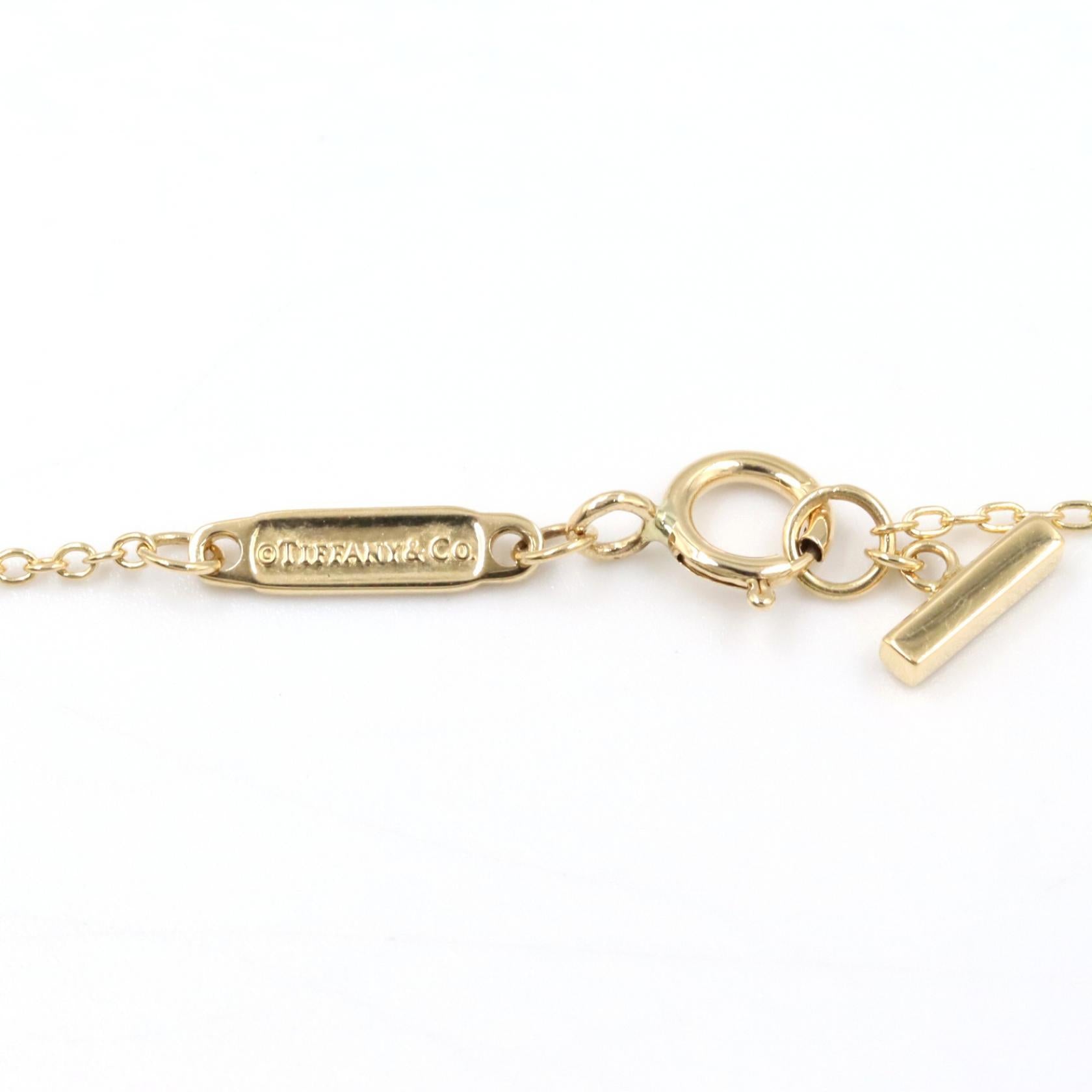 Tスマイル ミニ ネックレス ネックレス K18YG イエローゴールド ティファニー アクセサリー TIFFANY & Co.