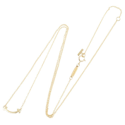 Tスマイル ミニ ネックレス ネックレス K18YG イエローゴールド ティファニー アクセサリー TIFFANY & Co.