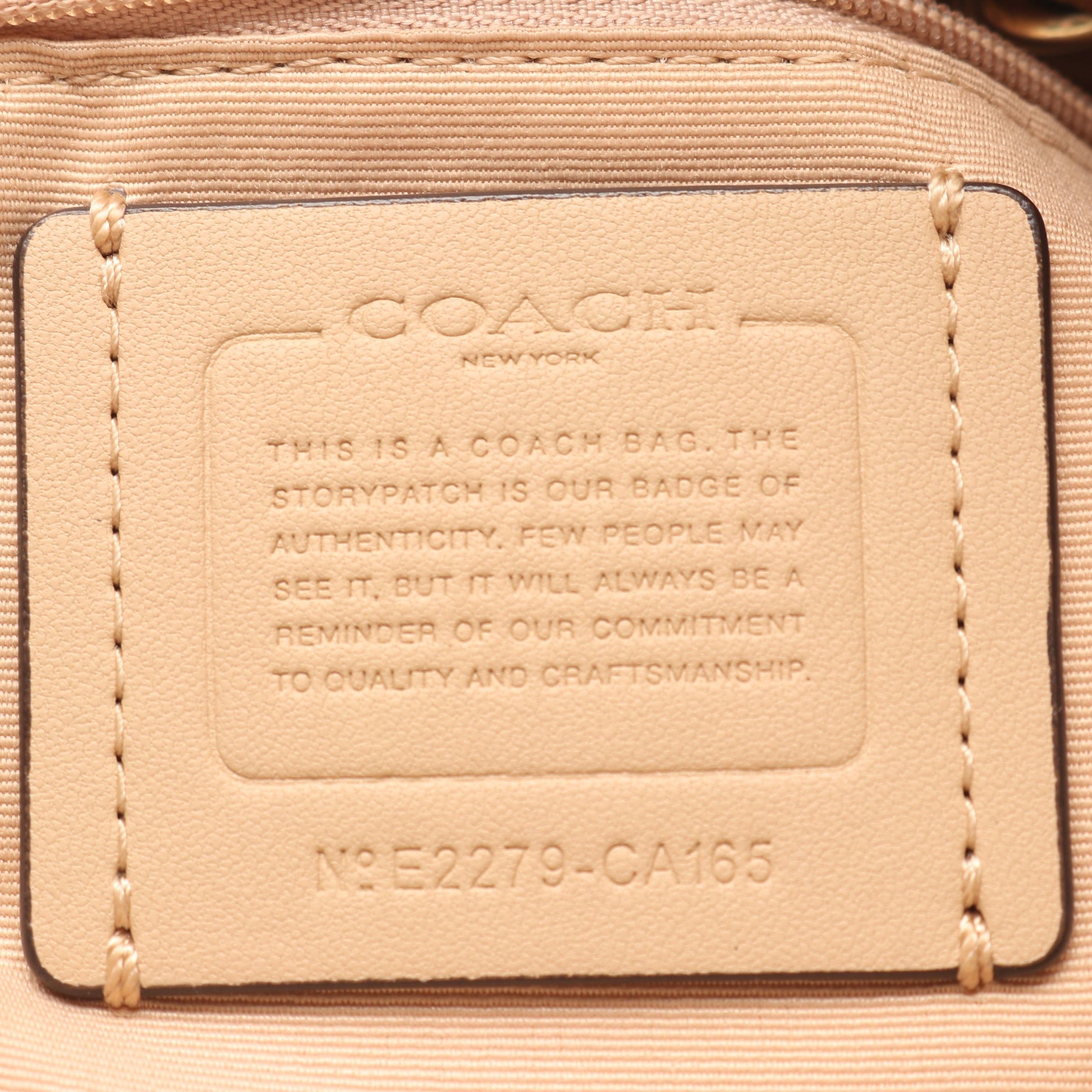 アンディ ショルダーバッグ トートバッグ レザー アイボリー ブラウン コーチ バッグ COACH