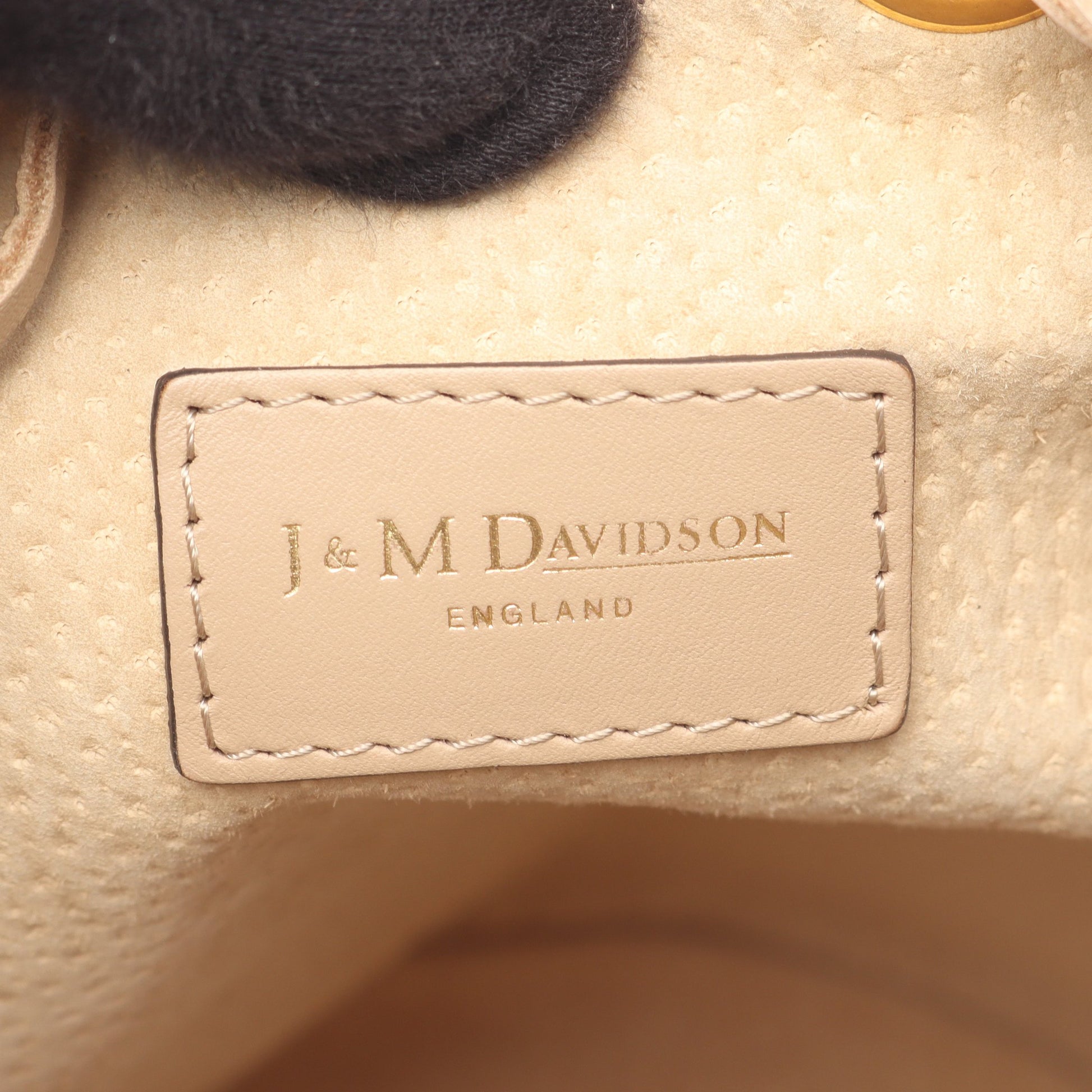 CARNIVAL L カーニバル ショルダーバッグ レザー ベージュ ジェイアンドエムデヴィッドソン バッグ J&M DAVIDSON