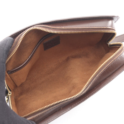 サンルイ ダミエエベヌ クラッチバッグ セカンドバッグ PVC レザー ブラウン ルイヴィトン バッグ LOUIS VUITTON