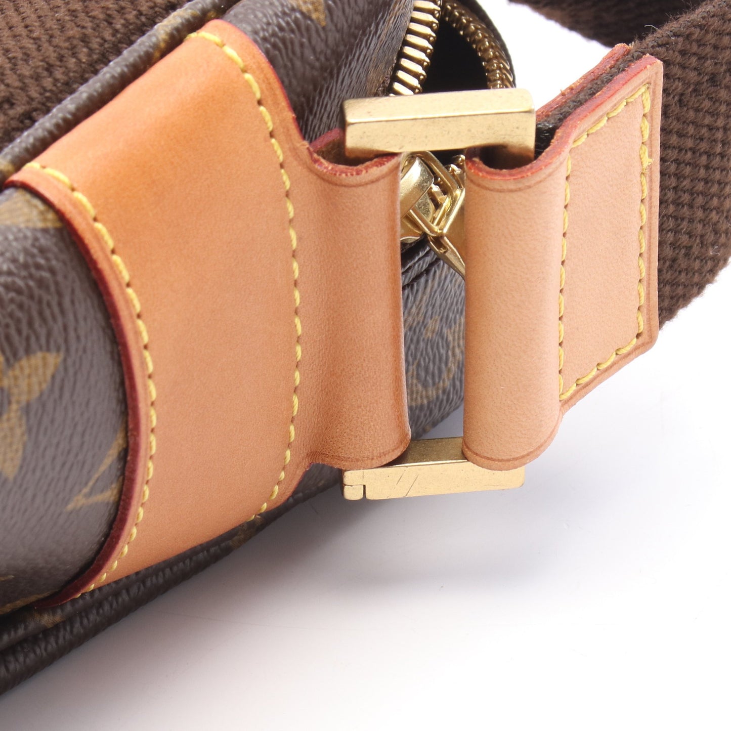 サック ボスフォール モノグラム ハンドバッグ PVC レザー ブラウン ルイヴィトン バッグ LOUIS VUITTON