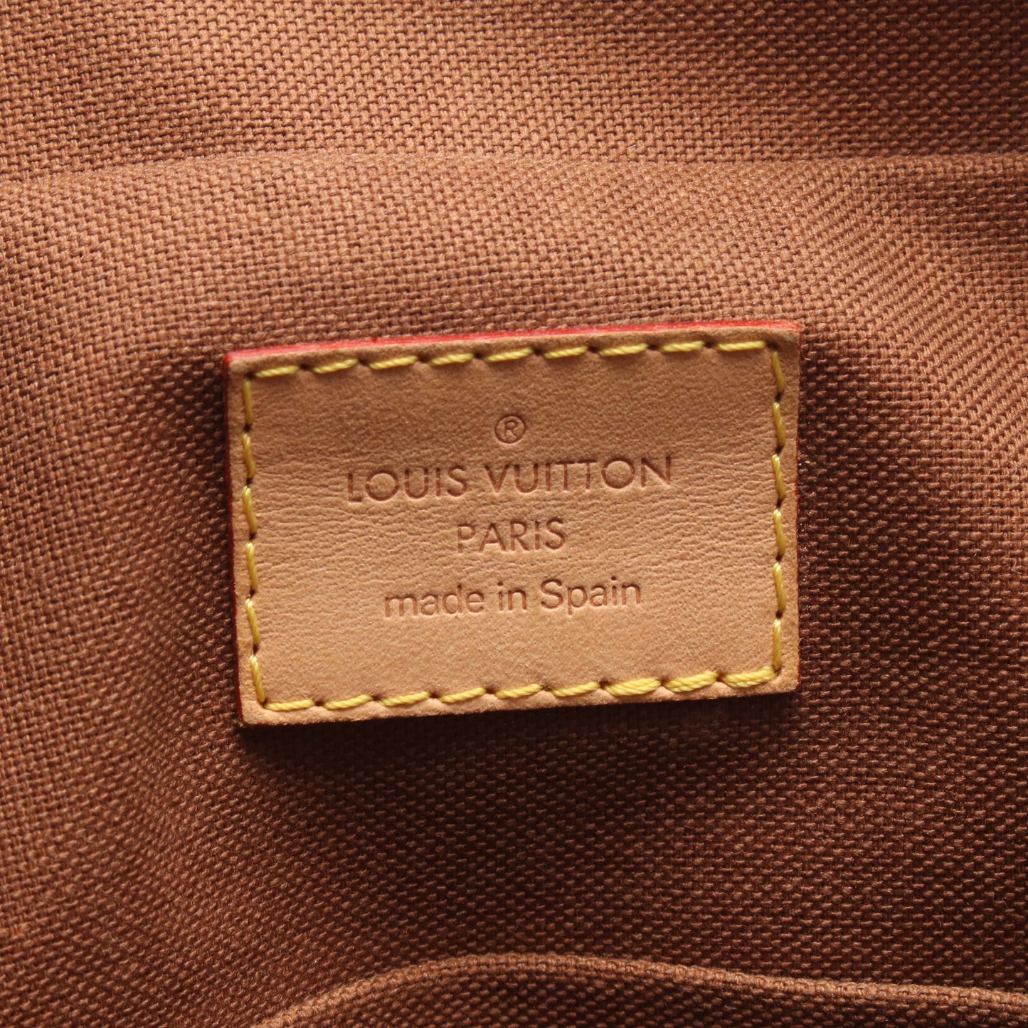 サック ボスフォール モノグラム ハンドバッグ PVC レザー ブラウン ルイヴィトン バッグ LOUIS VUITTON