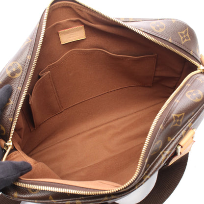 サック ボスフォール モノグラム ハンドバッグ PVC レザー ブラウン ルイヴィトン バッグ LOUIS VUITTON
