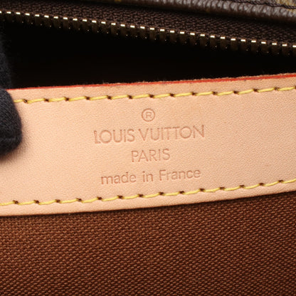 ナヴィグリオ モノグラム ショルダーバッグ PVC レザー ブラウン ルイヴィトン バッグ LOUIS VUITTON