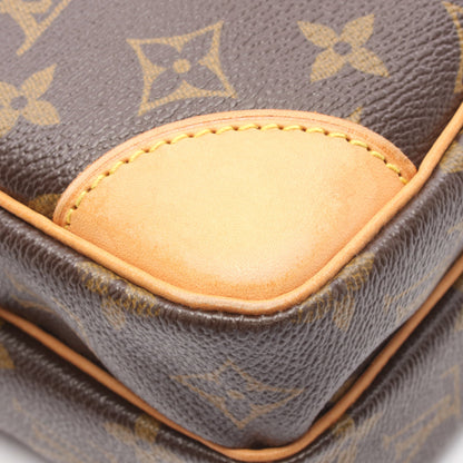 アマゾン モノグラム ショルダーバッグ PVC レザー ブラウン ルイヴィトン バッグ LOUIS VUITTON