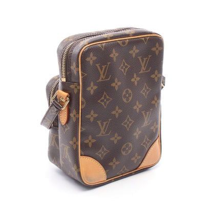 アマゾン モノグラム ショルダーバッグ PVC レザー ブラウン ルイヴィトン バッグ LOUIS VUITTON