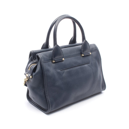 2WAY ハンドバッグ レザー ネイビー マイケルコース バッグ MICHAEL KORS
