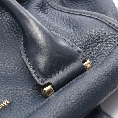2WAY ハンドバッグ レザー ネイビー マイケルコース バッグ MICHAEL KORS