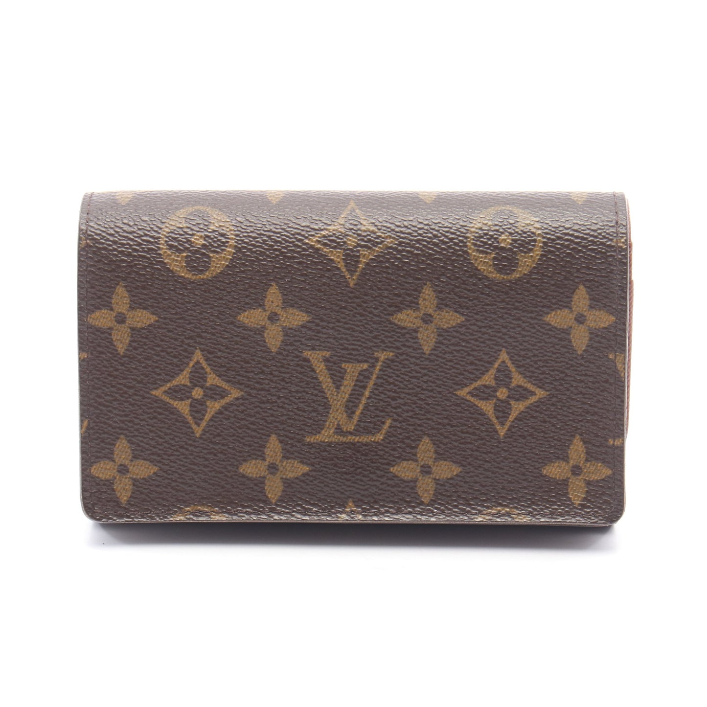 ポルトモネ ビエ トレゾール モノグラム 二つ折り財布 PVC レザー ブラウン ルイヴィトン 財布・小物 LOUIS VUITTON