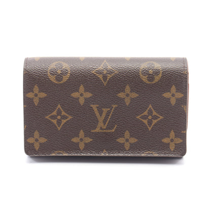 ポルトモネ ビエ トレゾール モノグラム 二つ折り財布 PVC レザー ブラウン ルイヴィトン 財布・小物 LOUIS VUITTON