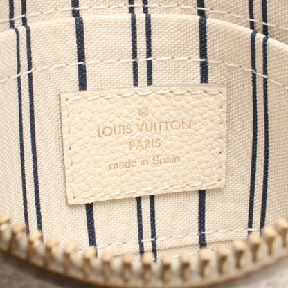 付属ポーチ モノグラムアンプラント クレーム ポーチ レザー アイボリー ルイヴィトン 財布・小物 LOUIS VUITTON