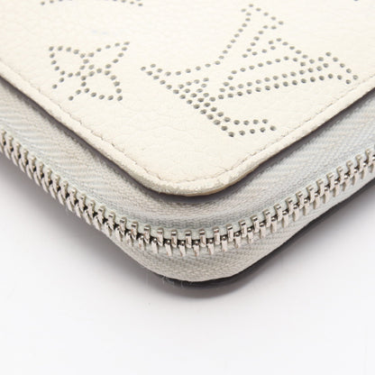 ジッピーウォレット マヒナ ブロン ラウンドファスナー長財布 レザー オフホワイト ルイヴィトン 財布・小物 LOUIS VUITTON