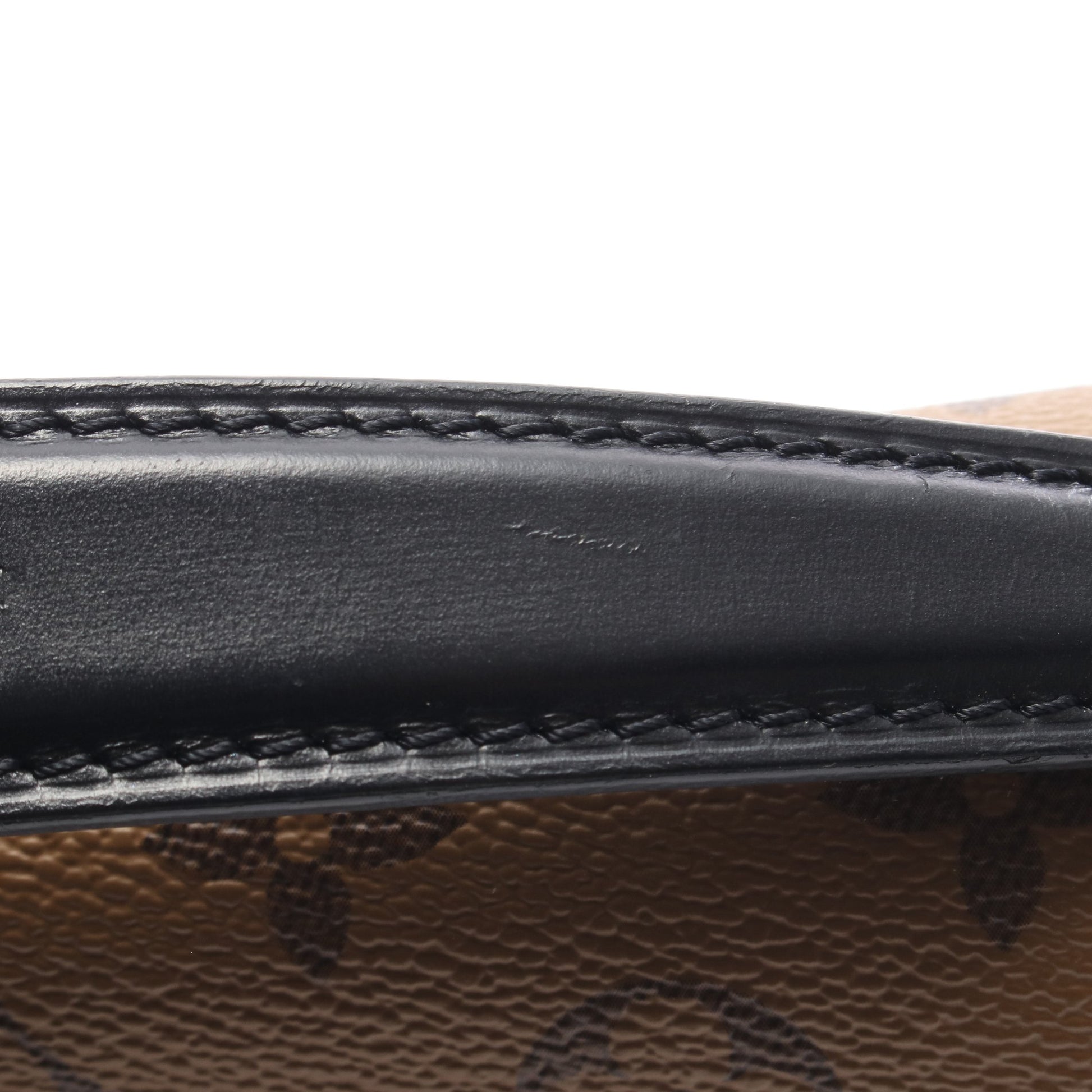ポシェット メティス MM モノグラムリバース 2WAY ハンドバッグ PVC レザー ブラウン ブラック ルイヴィトン バッグ LOUIS VUITTON