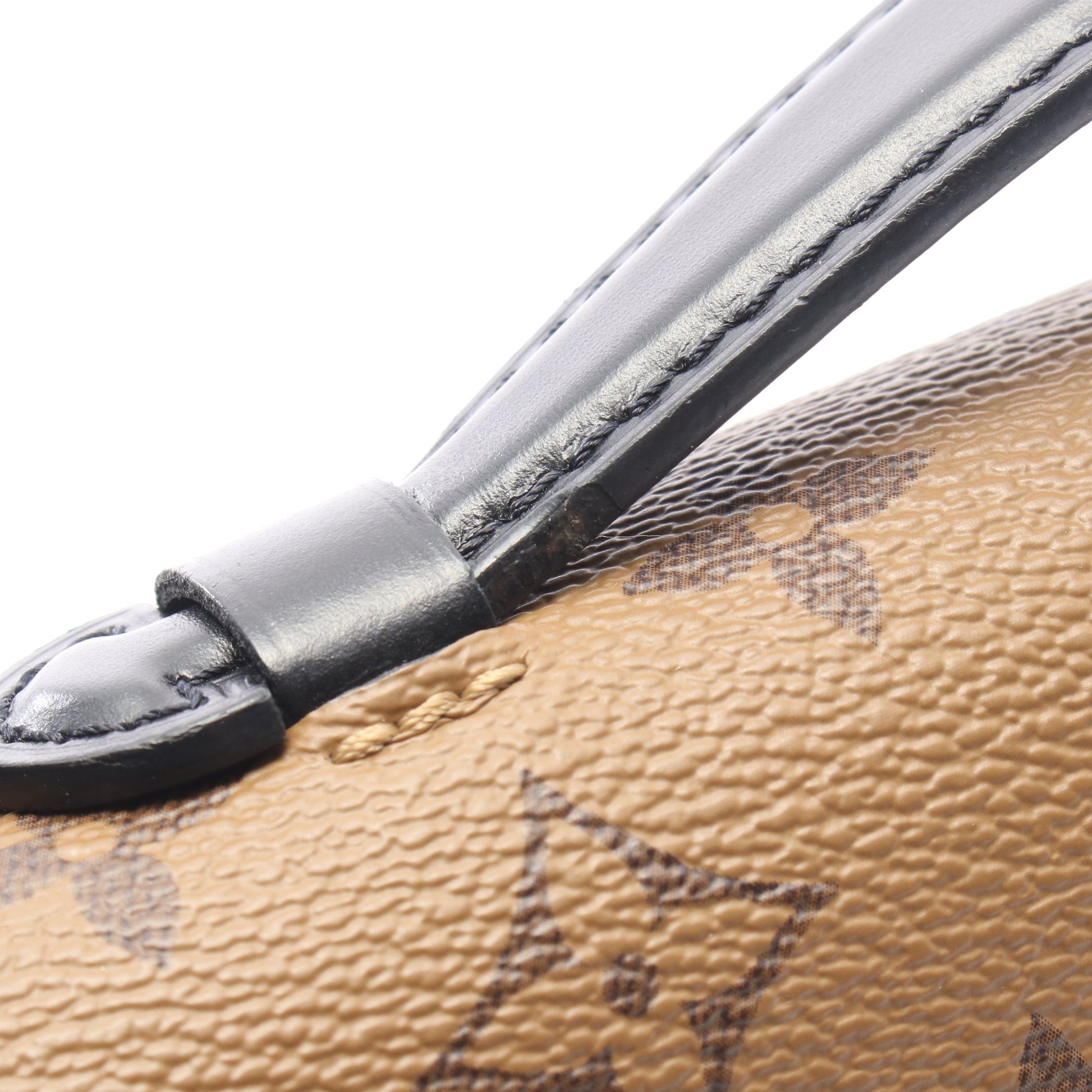 ポシェット メティス MM モノグラムリバース 2WAY ハンドバッグ PVC レザー ブラウン ブラック ルイヴィトン バッグ LOUIS VUITTON