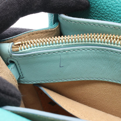 MILLA ミラ 2WAY ハンドバッグ レザー グリーン エムシーエム バッグ MCM