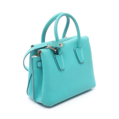 MILLA ミラ 2WAY ハンドバッグ レザー グリーン エムシーエム バッグ MCM