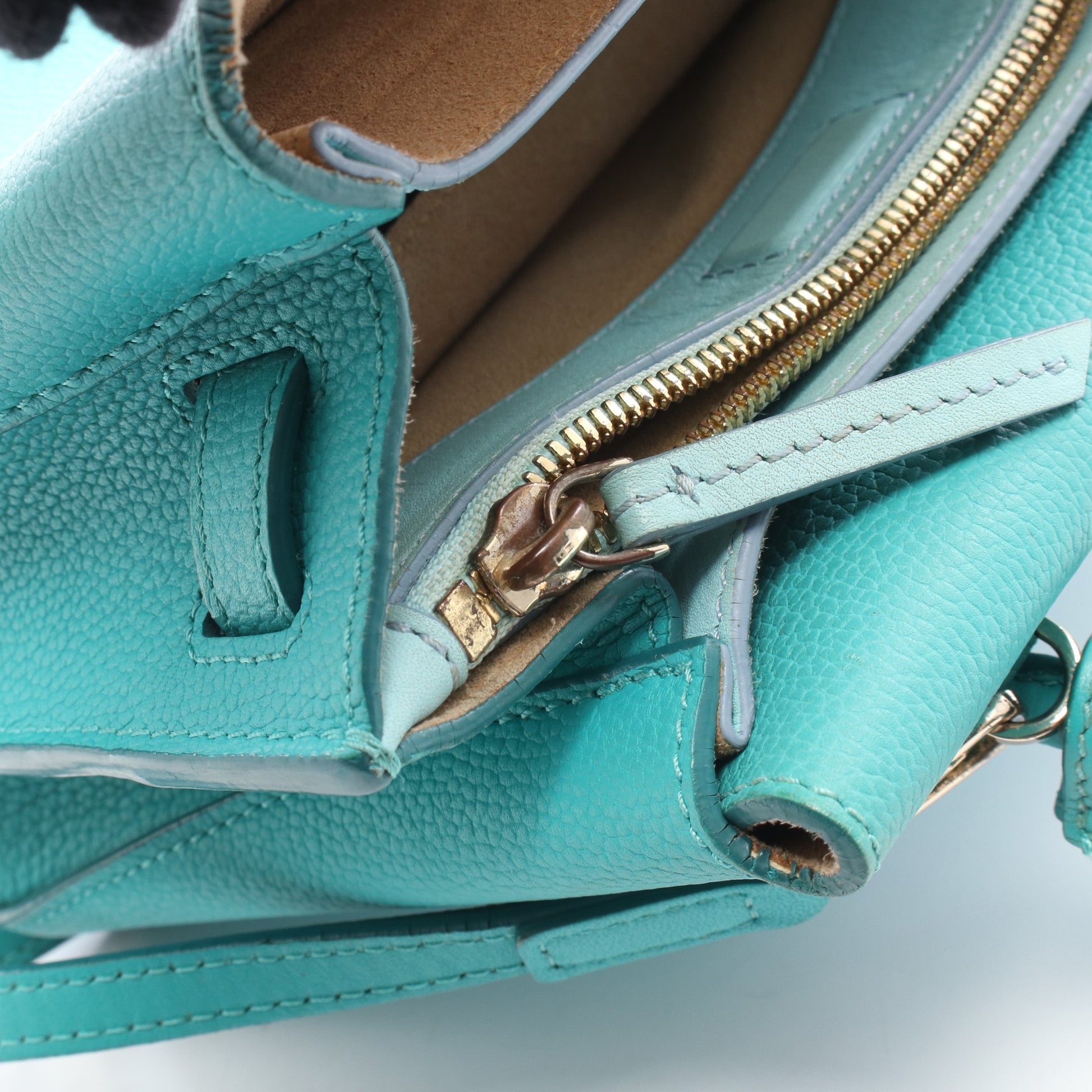 MILLA ミラ 2WAY ハンドバッグ レザー グリーン エムシーエム バッグ MCM