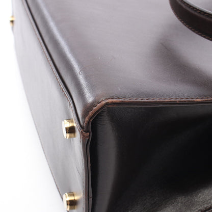 ヴァラリボン ショルダーバッグ レザー ダークブラウン サルヴァトーレフェラガモ バッグ Salvatore Ferragamo