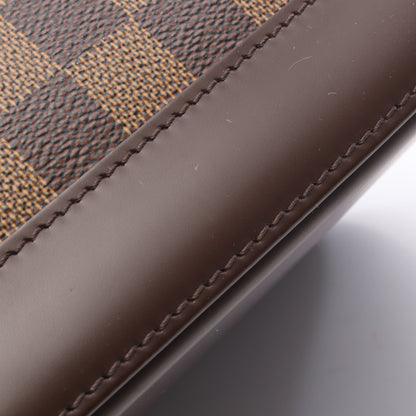アルマ ダミエエベヌ ハンドバッグ PVC レザー ブラウン ルイヴィトン バッグ LOUIS VUITTON