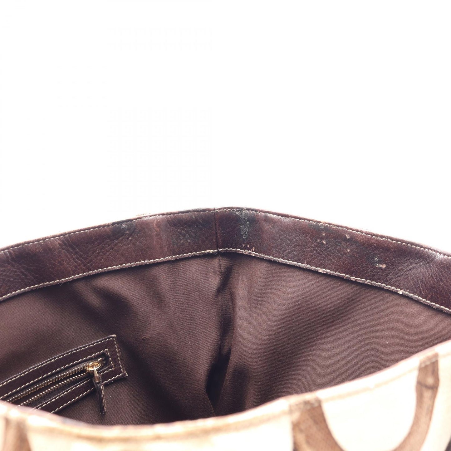 バンブーホースビット ハンドバッグ トートバッグ キャンバス レザー アイボリー マルチカラー グッチ バッグ GUCCI