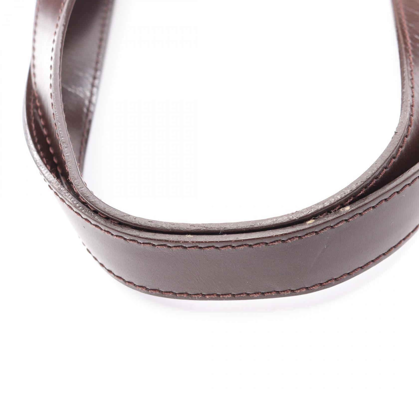 ハムステッドPM ダミエエベヌ ハンドバッグ トートバッグ PVC レザー ブラウン ルイヴィトン バッグ LOUIS VUITTON
