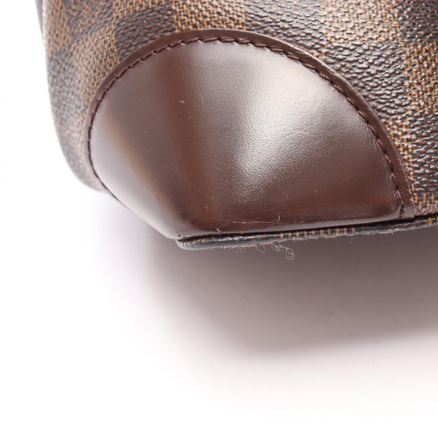 ハムステッドPM ダミエエベヌ ハンドバッグ トートバッグ PVC レザー ブラウン ルイヴィトン バッグ LOUIS VUITTON