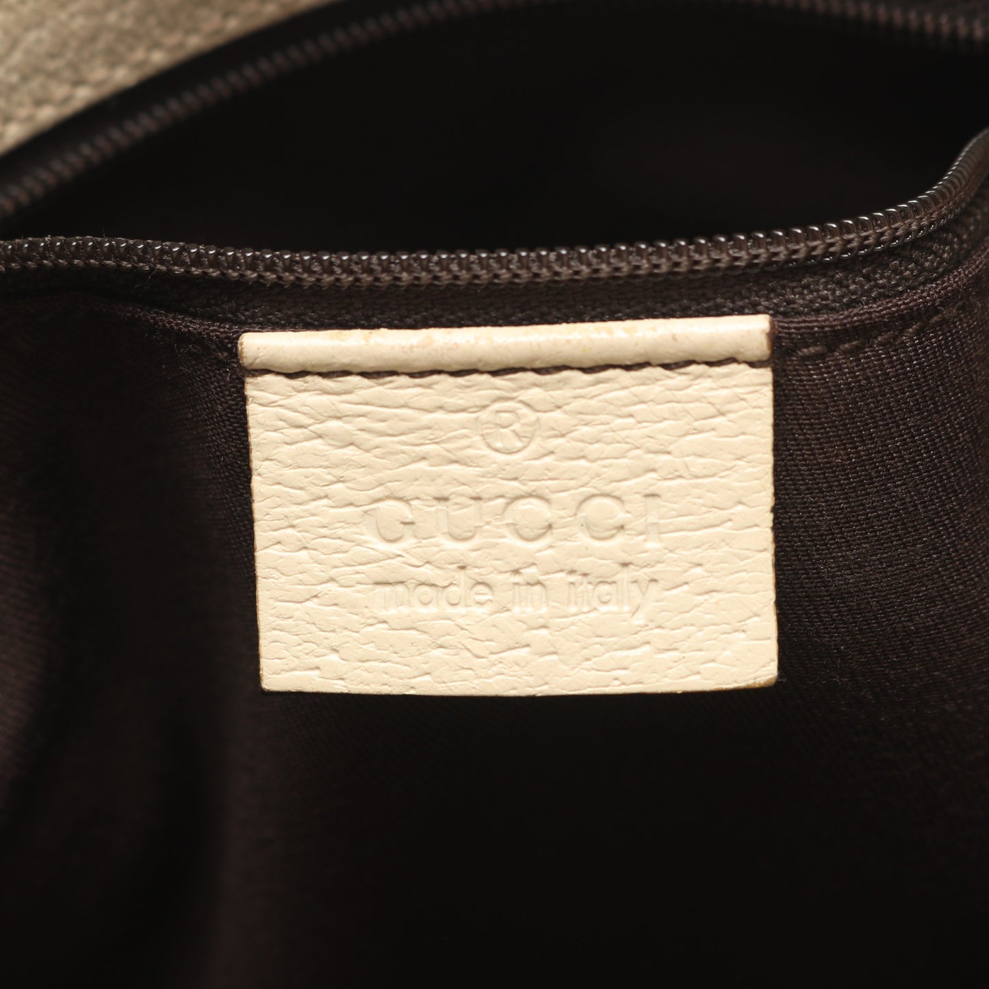 GGキャンバス ショルダーバッグ キャンバス レザー ベージュ ブラウン グッチ バッグ GUCCI