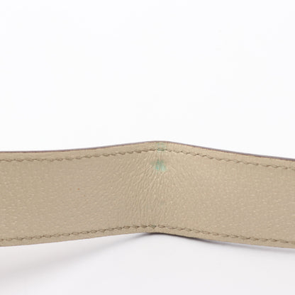 GGキャンバス ショルダーバッグ キャンバス レザー ベージュ ブラウン グッチ バッグ GUCCI
