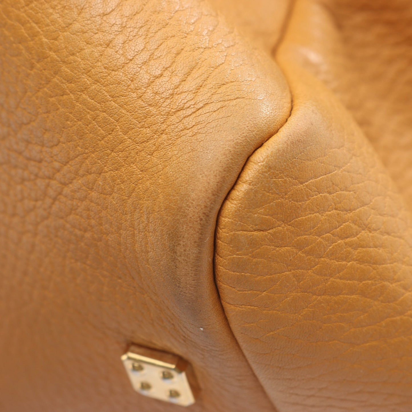 アナグラム ハンドバッグ ミニボストンバッグ レザー イエローブラウン ロエベ バッグ LOEWE