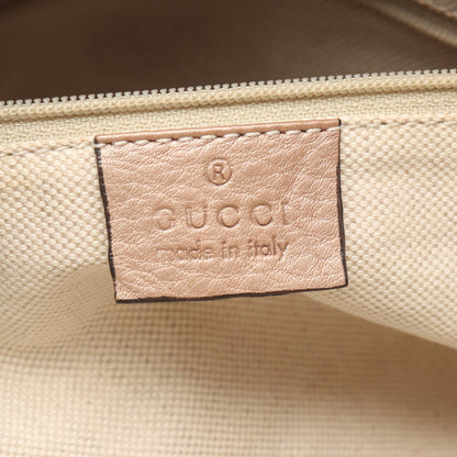 スーキー ハンドバッグ レザー ライトベージュ グッチ バッグ GUCCI