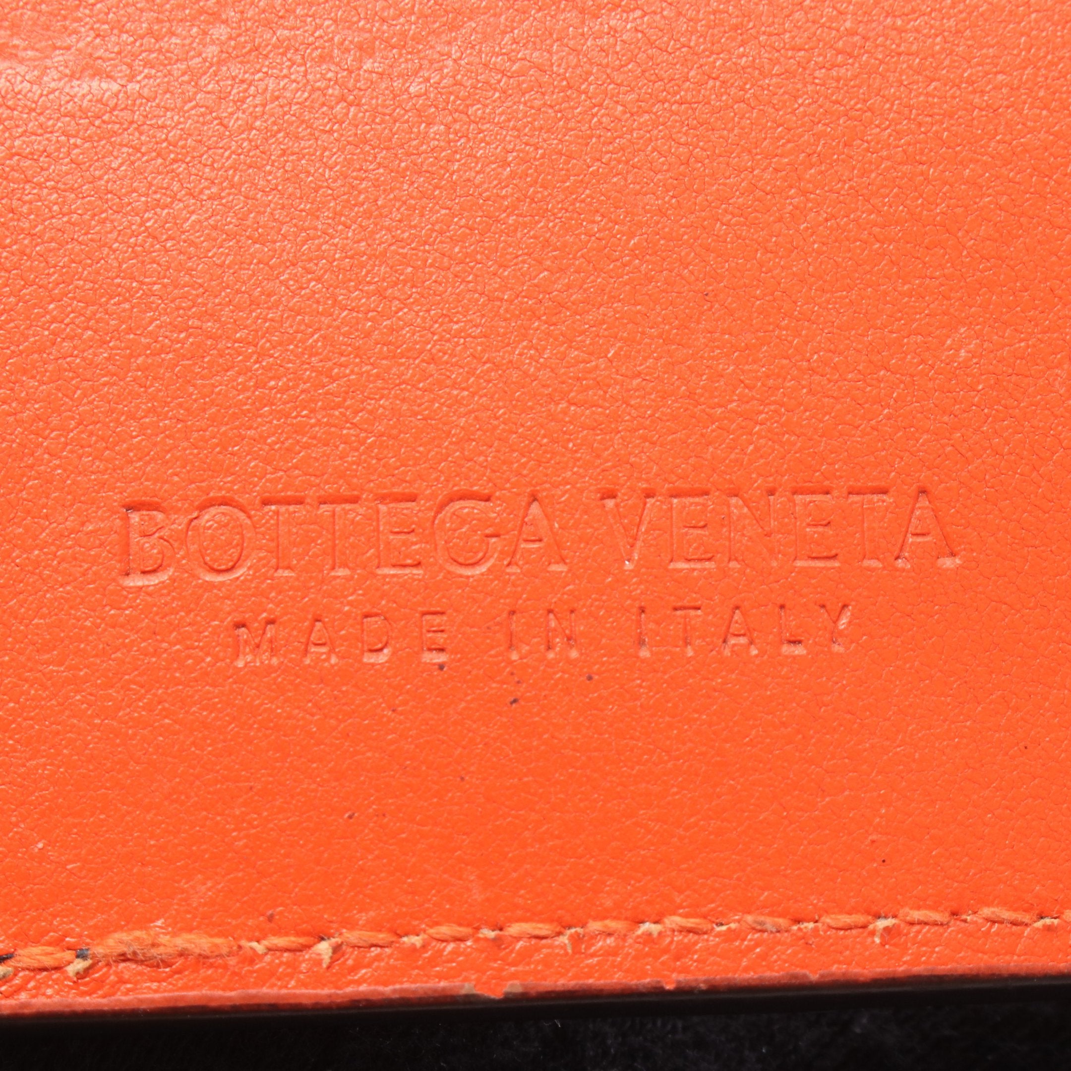 未使用　BOTTEGA VENETA　オレンジ　ケース　キーリング ボッテガヴェネタ BOTTEGA VENETA キーリング キーホルダー メンズ