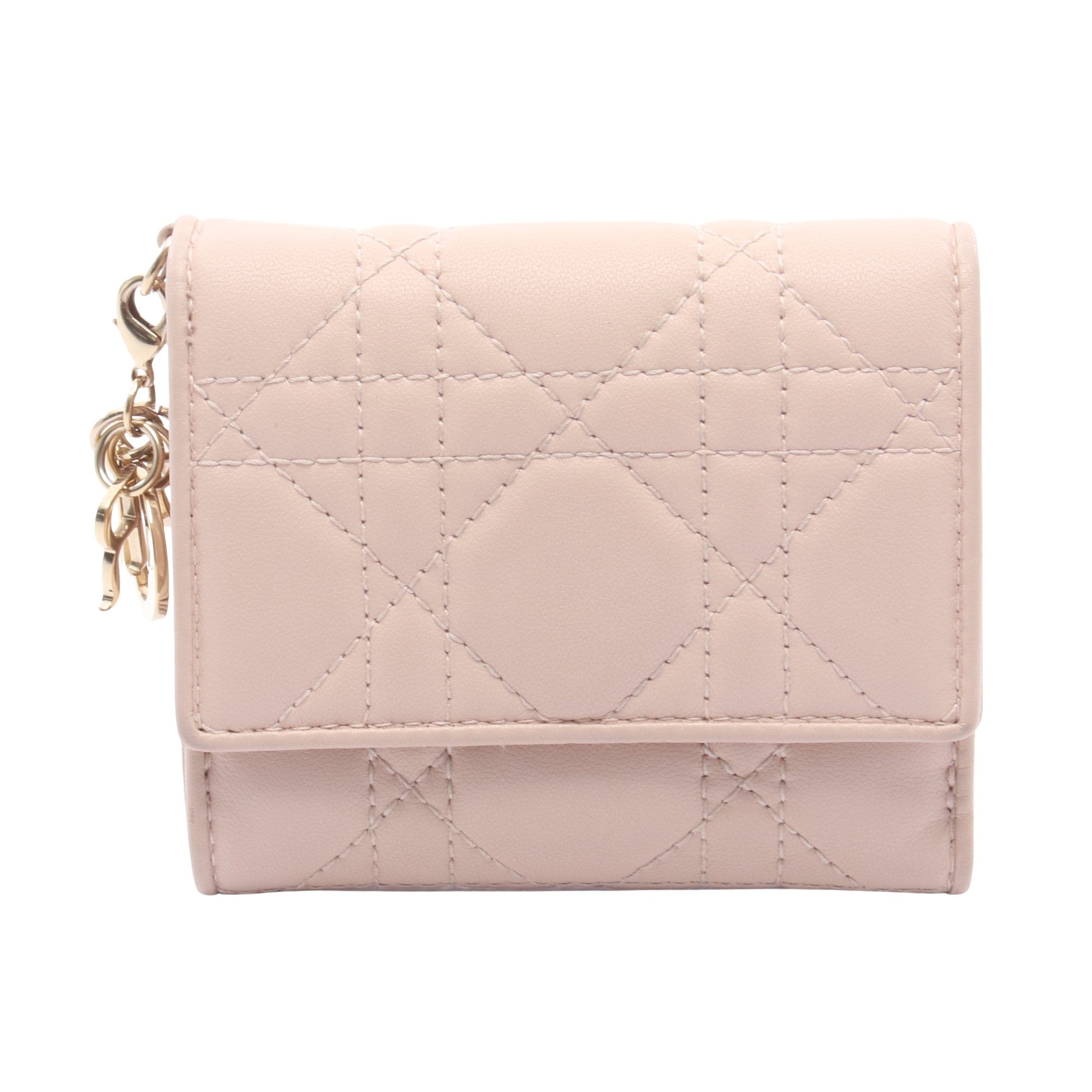 Lady Dior ロータスウォレット ディオール DIOR 三つ折り財布 【公式通販】